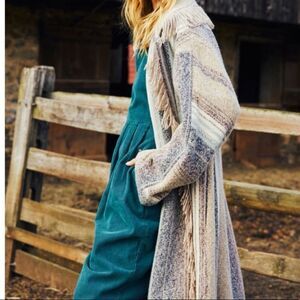 🔆Free People Desert Fringe Coat